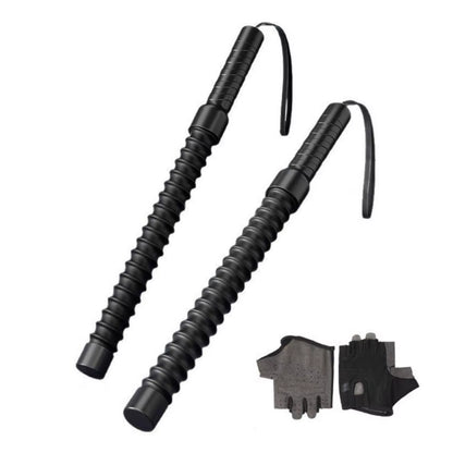 2Pcs 50Cm Ropeless Battle Rope with Bag Gloves Workout Rope Muscle Arm Strength Training Non-Slip Beginner Home Gym Workout Rope